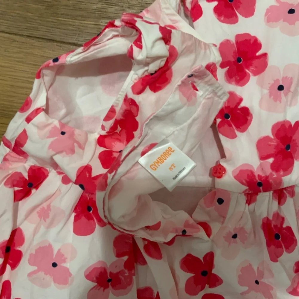 Gymboree pink white